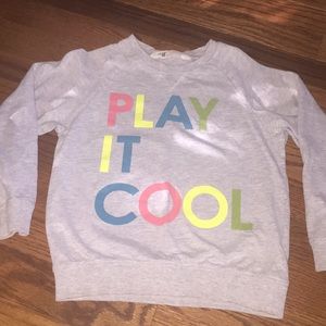 H & M play it cool sweat suit